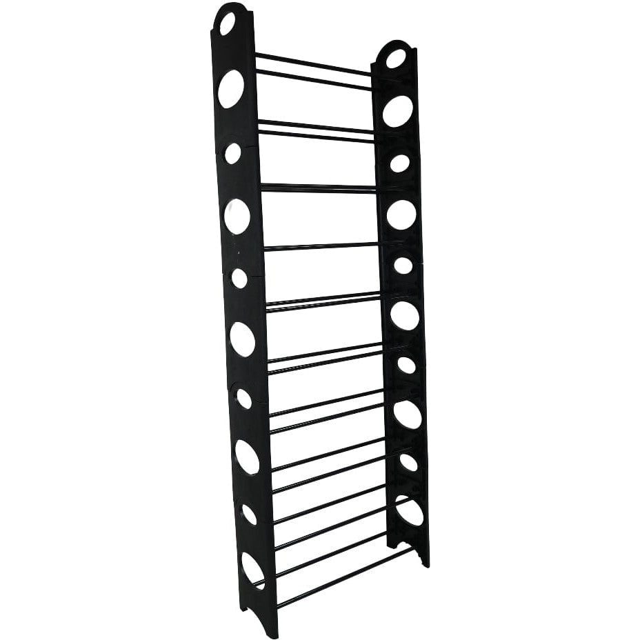 GUNMANSA Nordic Wind 10 Tier 30 Pairs Round Shoe Rack