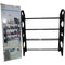 GUNMANSA Nordic Wind 4 Tier 12 Shoes Stackable Rack
