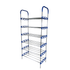 GUNMANSA Nordic Wind Blue 6 Tier 18 Shoe Steel Rack