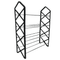 GUNMANSA Nordic Wind Cross 4 Tier 12 Shoe Rack