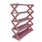 GUNMANSA Nordic Wind Cross 5 Tier 15 Shoe Rack Pink