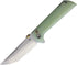 GUNMANSA North Mountain Blade Chop 2 Button Lock Jade 2406JD
