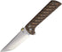 GUNMANSA North Mountain Blade Chop 2 Button Lock Snake 2406BKSK