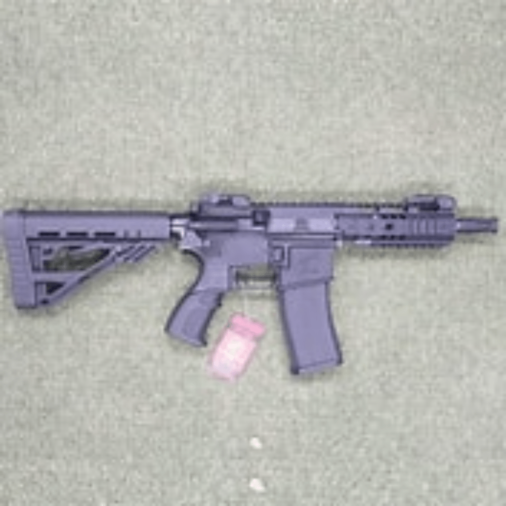 GUNMANSA North Weapon AR 15 Blank/Pepper Rifle 2 Mags (Semi Auto|15+1|9mm Pak)