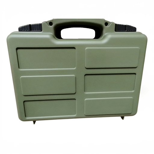 GUNMANSA NUPROL SMALL HARD CASE FOR PISTOLS WITH PNP FOAM (GREEN) NHC-06-GRN