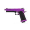 GUNMANSA NUPROL VGP-02-57 VORSK Hi-Capa 5.1 Blk/Purple Airsoft Pistol