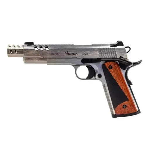 GUNMANSA NUPROL VORSK CS DEFENDER PRO MEU BRUSHED ALUMINIUM AIRSOFT PISTOL – VGP-03-CS-05