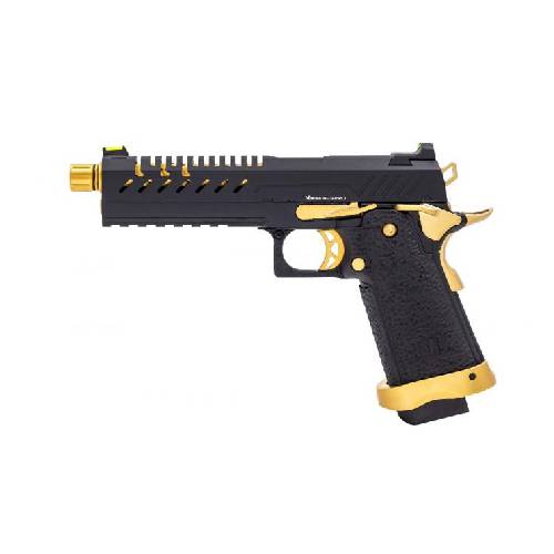 GUNMANSA Nuprol Vorsk CS Vengeance 5.1 Gold Airsoft Pistol (GG|Semi Auto|Blowback|23) VGP-02-61