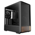 GUNMANSA Okinos Air Cross, Genuine Walnut Wood ATX Case, 3x140mm PWM Fan & 2x120mm Reverse PWM Fan Pre-Installed, Airflow Optimized Mesh Panels, Back-Connect Motherboard Compatible, Mid Tower PC Case, Type C