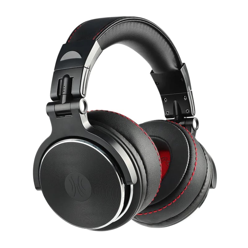 GUNMANSA Oneodio Pro 50 Professional Wired Over Ear DJ and Studio Monitoring Headphones - BK