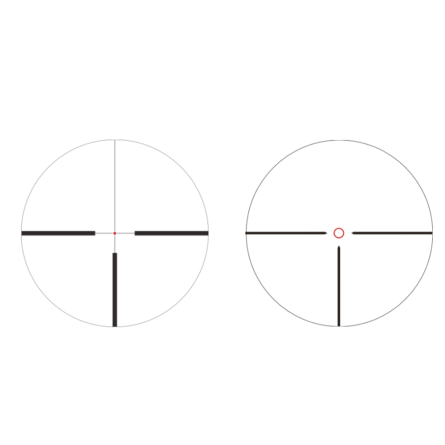 GUNMANSA OPTICS & SCOPES OPTISAN 37578 EVE 1-4X24I Scope