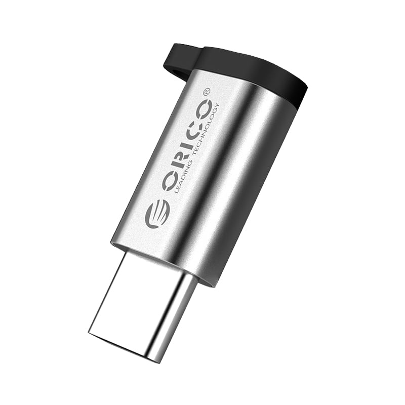 GUNMANSA ORICO USB-C to Micro USB OTG Adapter - Silver