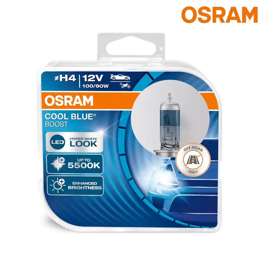 GUNMANSA Osram Cool Blue Boost H4 Bulb Set