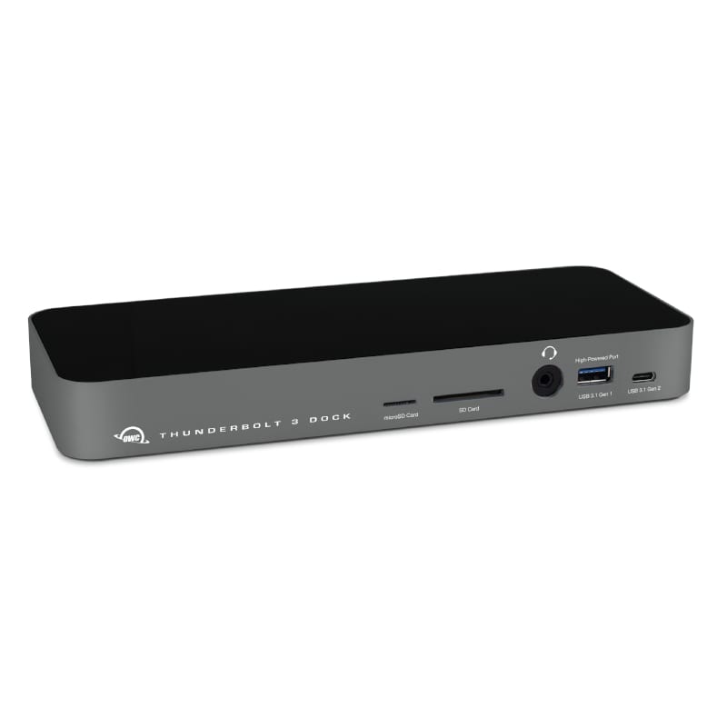 GUNMANSA OWC 14 Port Thunderbolt3 Dock Space Grey