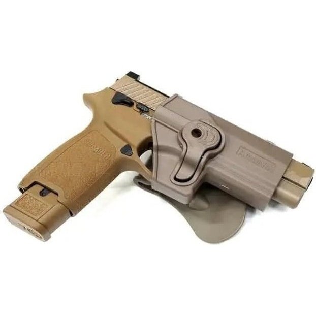 GUNMANSA P320 AMOMAX TACTICAL HOLSTER TAN OWB