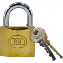 GUNMANSA Padlock - 50mm Brass Inyati Part No: LK79-1