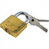 GUNMANSA Padlock - 50mm Brass Inyati Part No: LK79-1