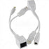 GUNMANSA Passive 10-100 Data and Power Injector Splitter Kit (12-15V) Part No: CC71