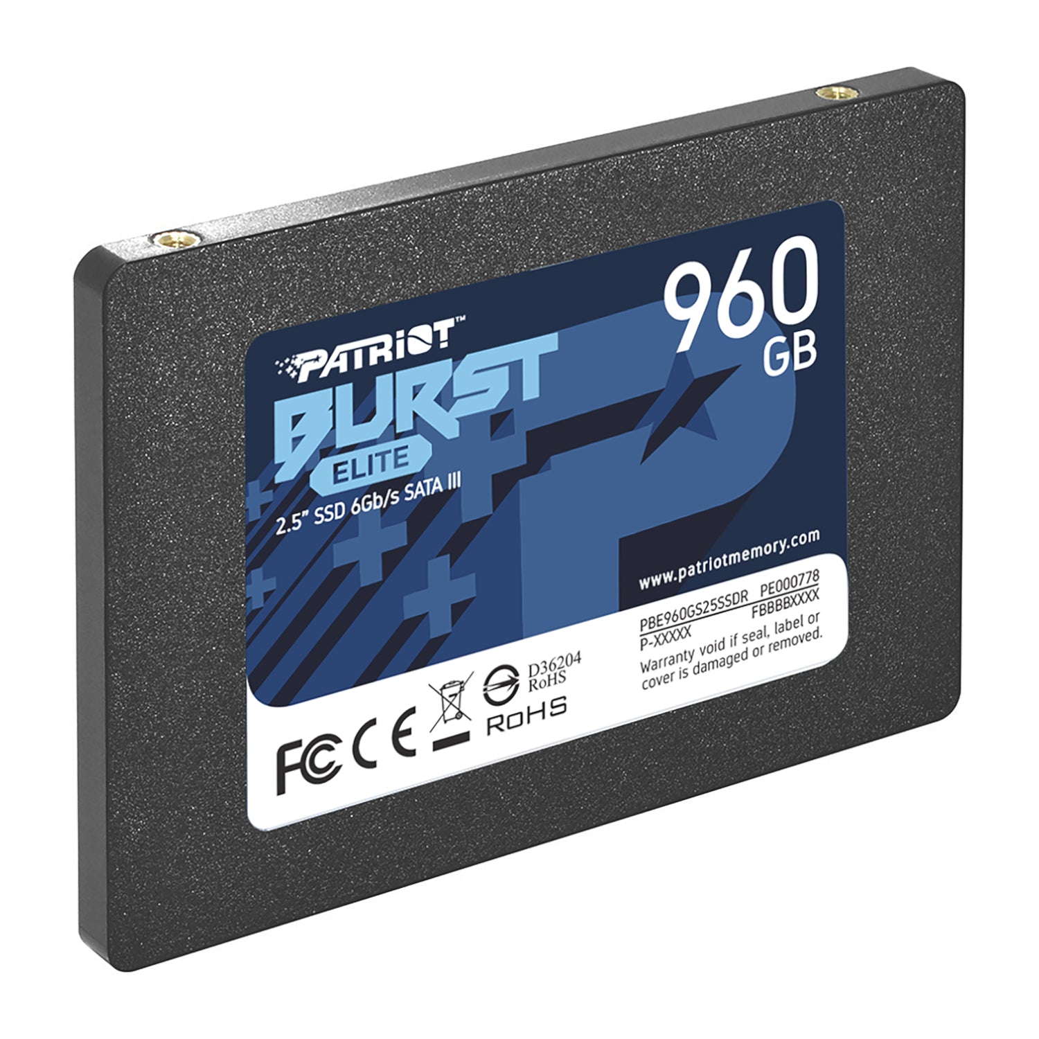 GUNMANSA Patriot Burst Elite 960GB 2.5" SATA III SSD
