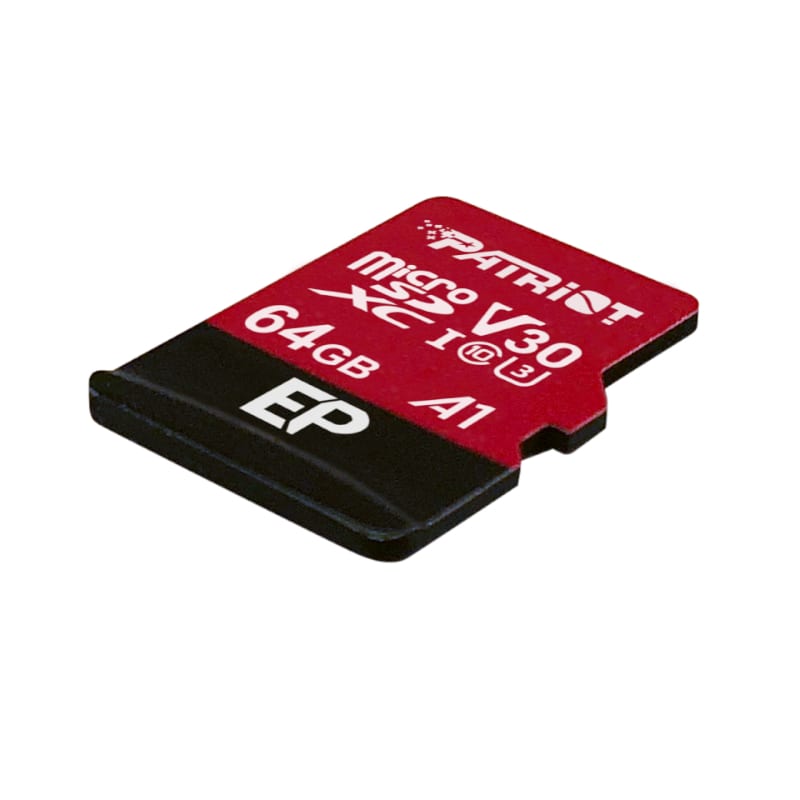 GUNMANSA Patriot EP V30 A1 64GB Micro SDXC Card + Adapter