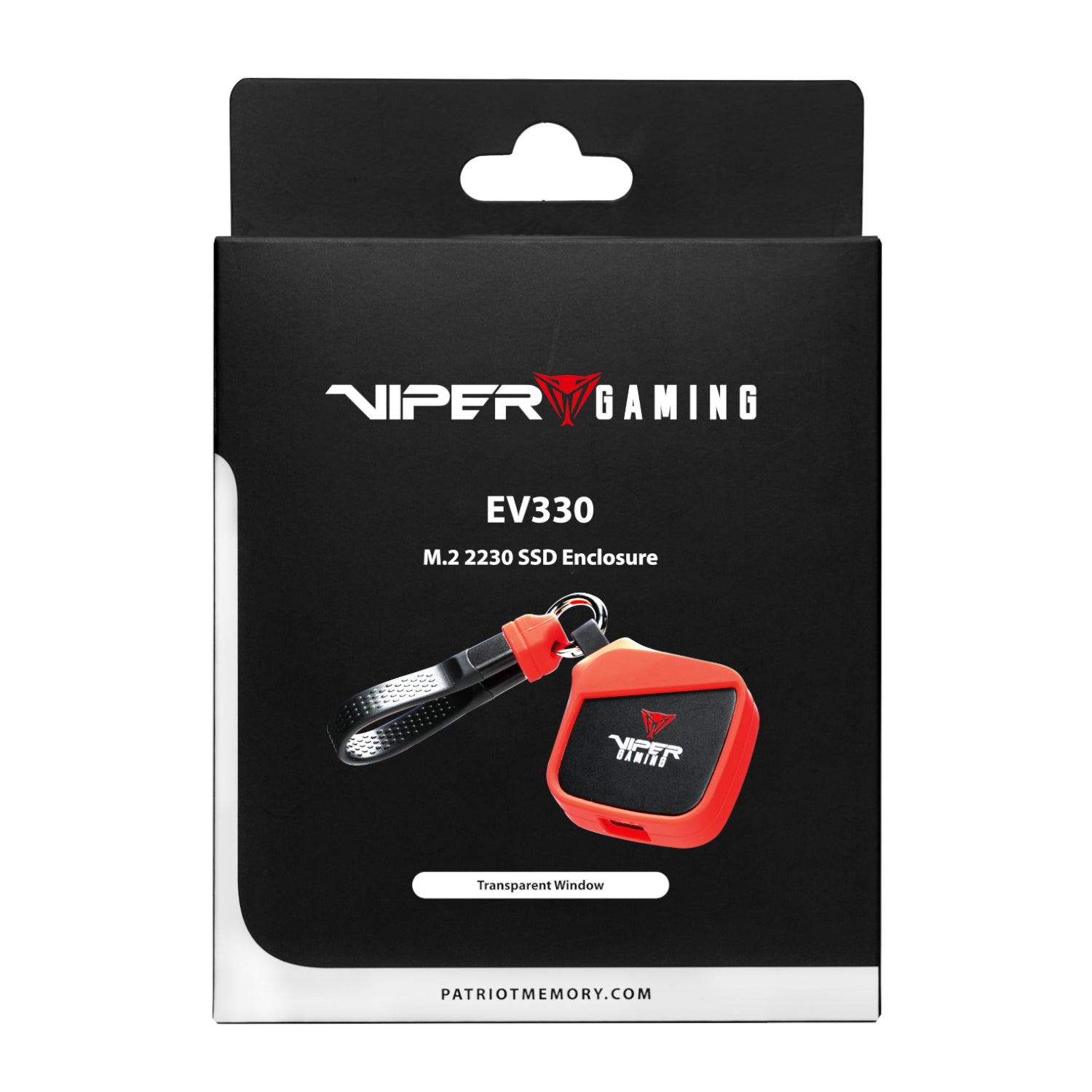 GUNMANSA Patriot EV330 PCIe M.2 2230 USB 3.2 Gen2 SSD Enclosure - Black