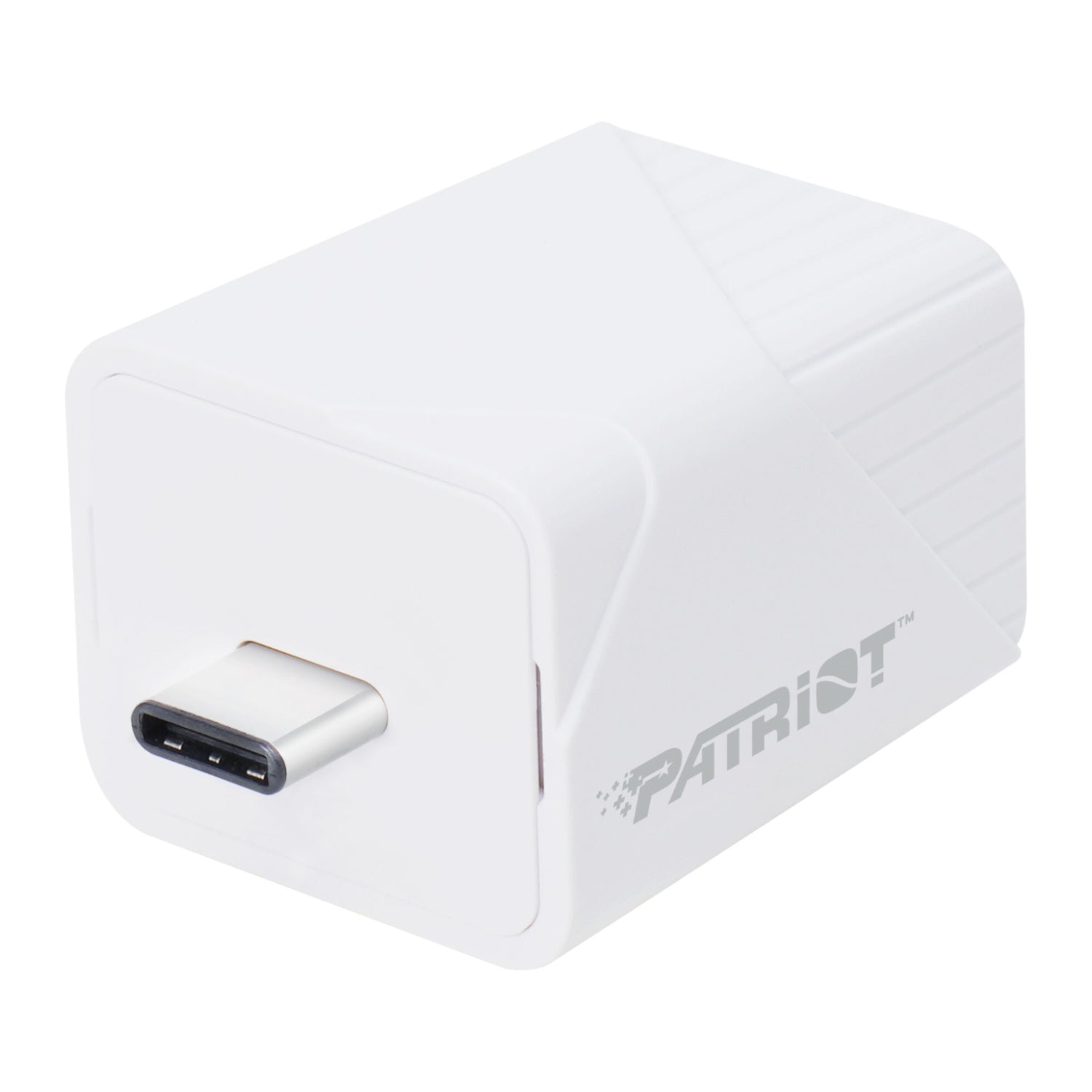 GUNMANSA Patriot iLuxe Cube 128GB Type-C Smart Backup Solution - White