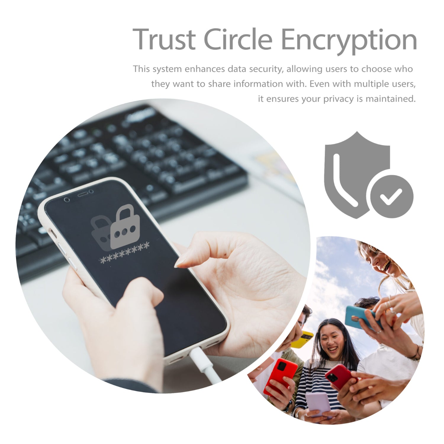 GUNMANSA Patriot iLuxe Cube 128GB Type-C Smart Backup Solution - White