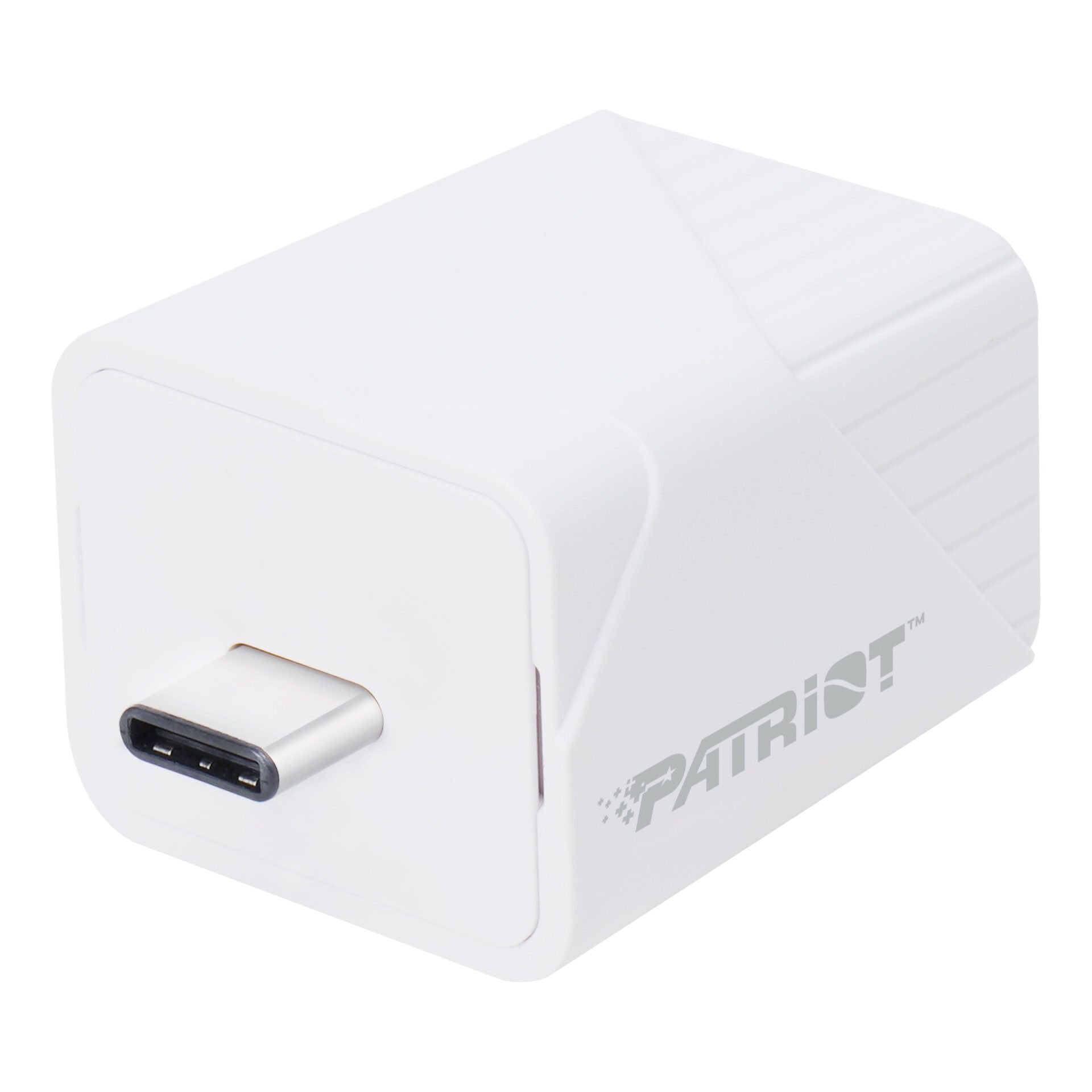 GUNMANSA Patriot iLuxe Cube 256GB Type-C Smart Backup Solution - White