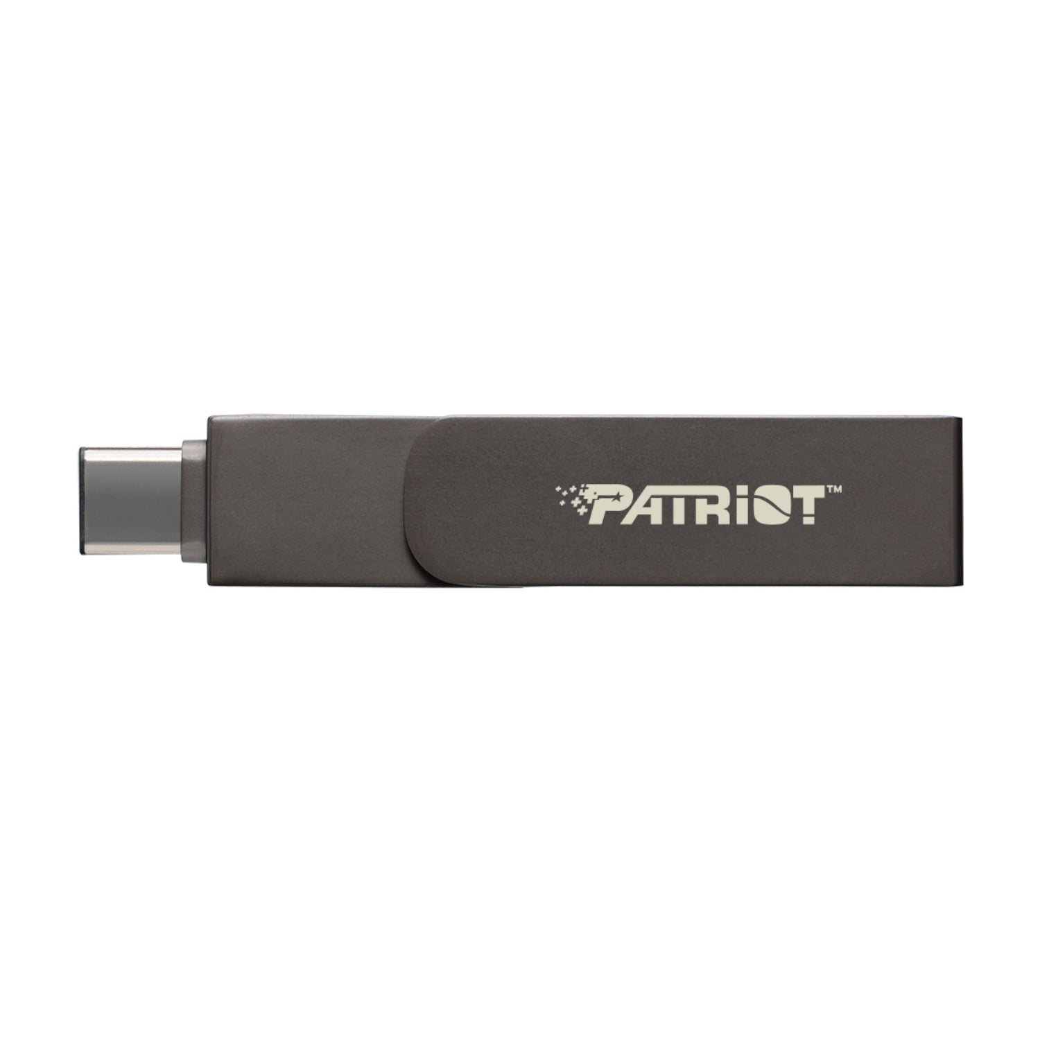 GUNMANSA Patriot iLuxe Stick C 256GB USB 3.2 GEN 1 Type C + Lightning Flash Drive - Black