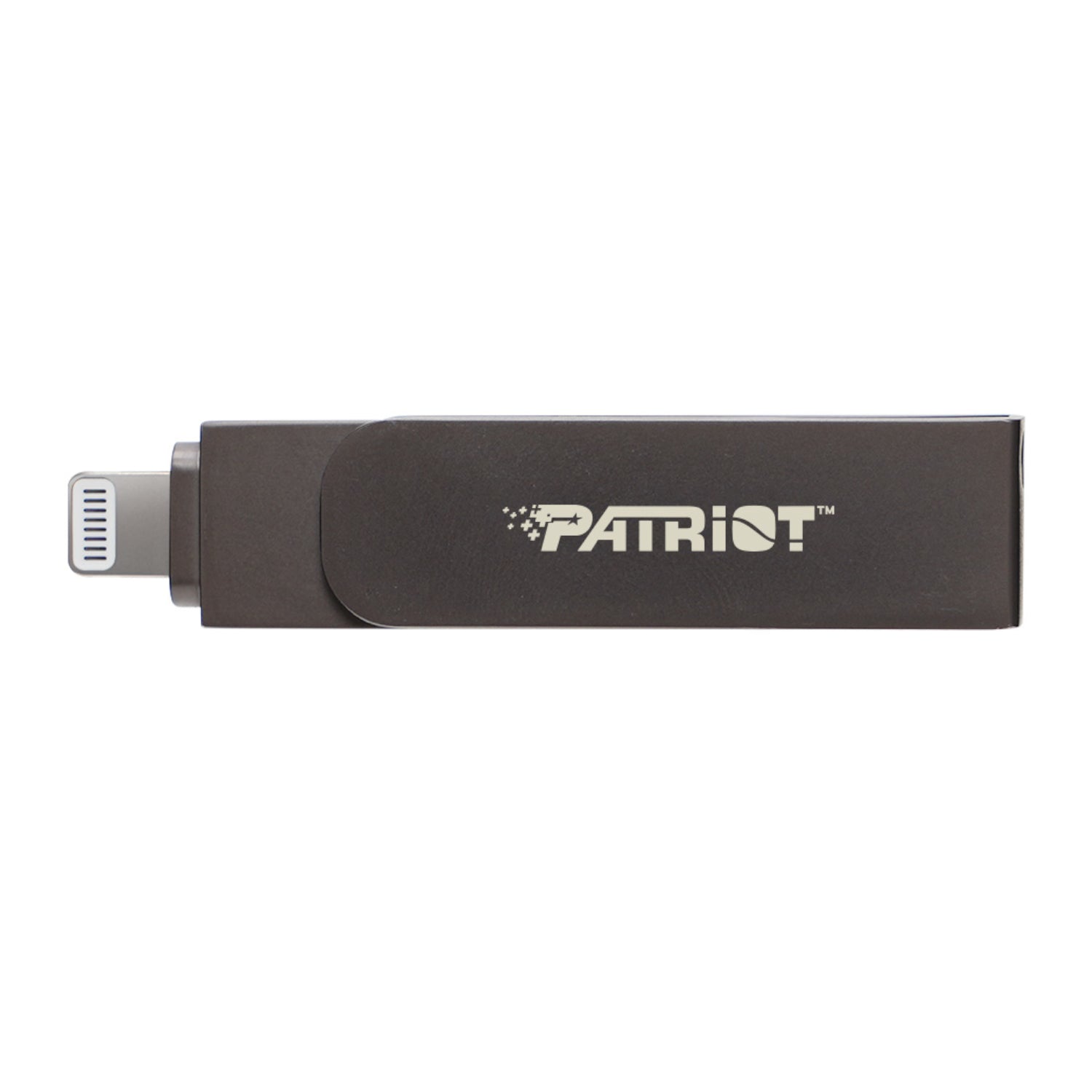 GUNMANSA Patriot iLuxe Stick C 256GB USB 3.2 GEN 1 Type C + Lightning Flash Drive - Black