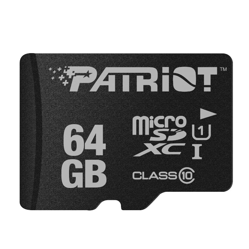 GUNMANSA Patriot LX CL10 64GB Micro SDHC Card