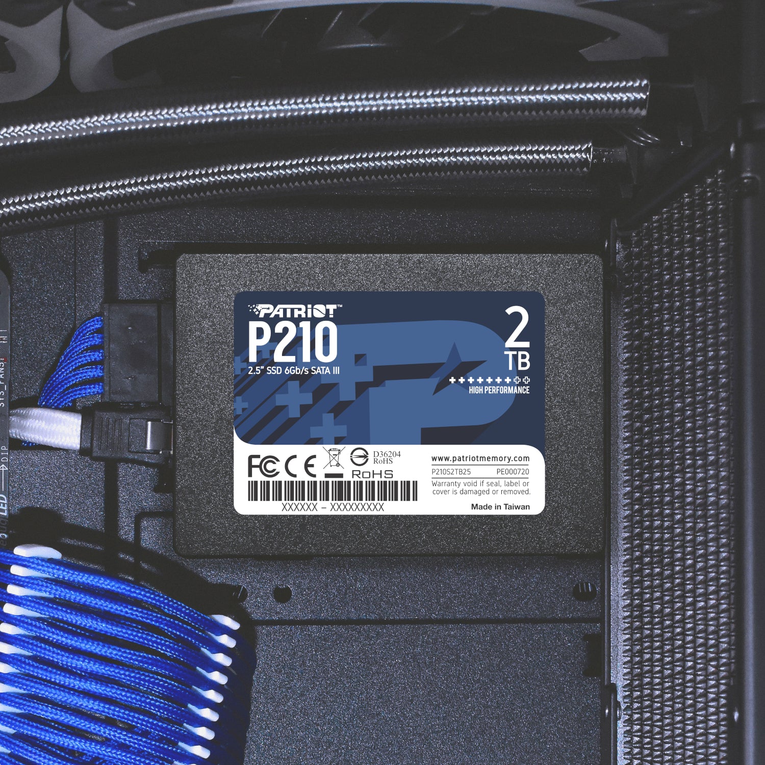 GUNMANSA Patriot P210 2TB 2.5 Inch SATAIII SSD