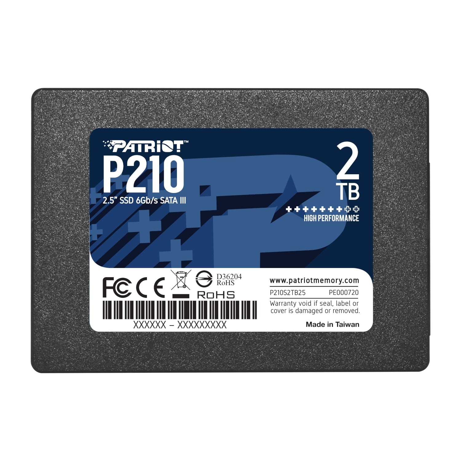 GUNMANSA Patriot P210 2TB 2.5 Inch SATAIII SSD