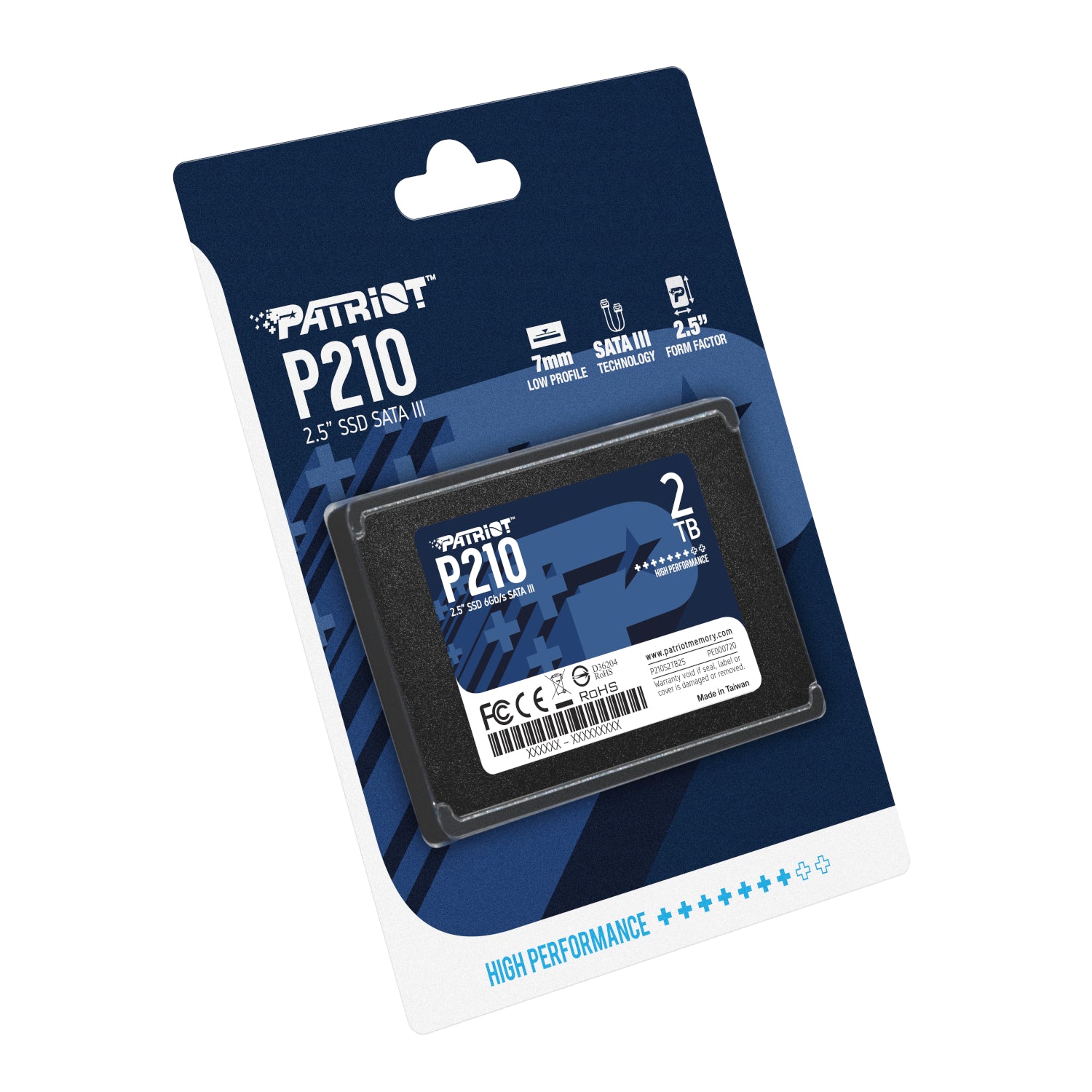 GUNMANSA Patriot P210 2TB 2.5 Inch SATAIII SSD