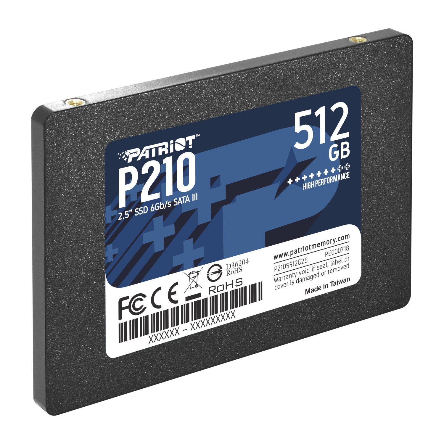 GUNMANSA Patriot P210 512GB 2.5 Inch SATAIII SSD
