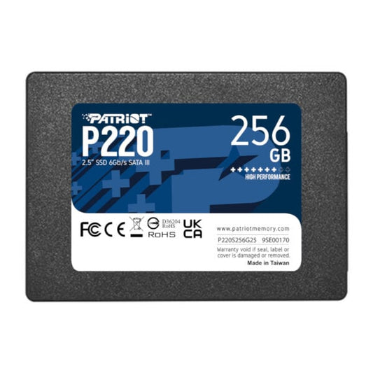 GUNMANSA Patriot P220 256GB 2.5″ SSD