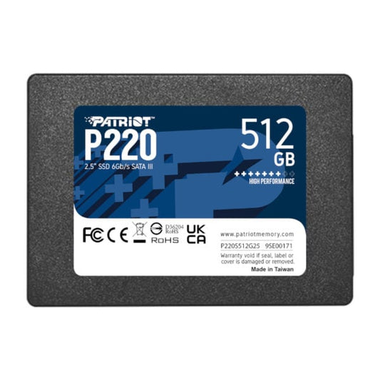 GUNMANSA Patriot P220 512GB 2.5″ SSD