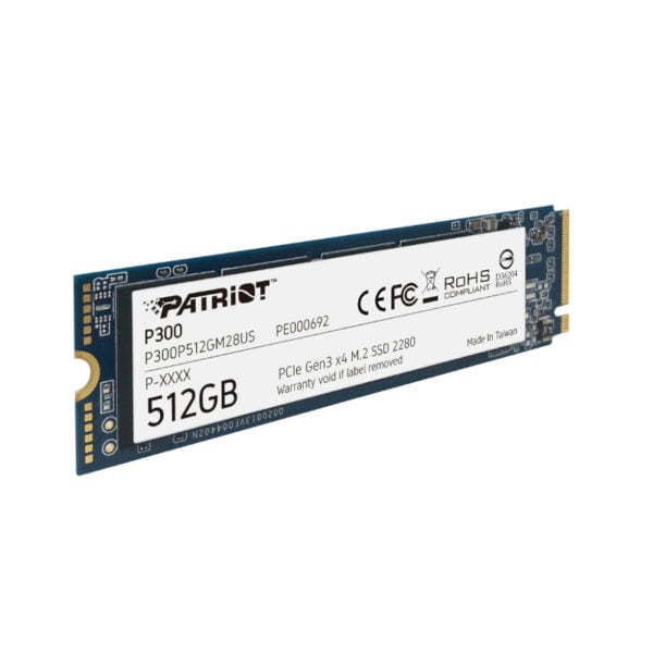 GUNMANSA Patriot P300 512GB M.2 PCIe NVMe SSD