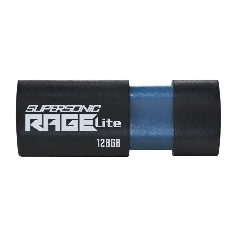 GUNMANSA Patriot Rage Lite 128GB USB3.2 Flash Drive - Black