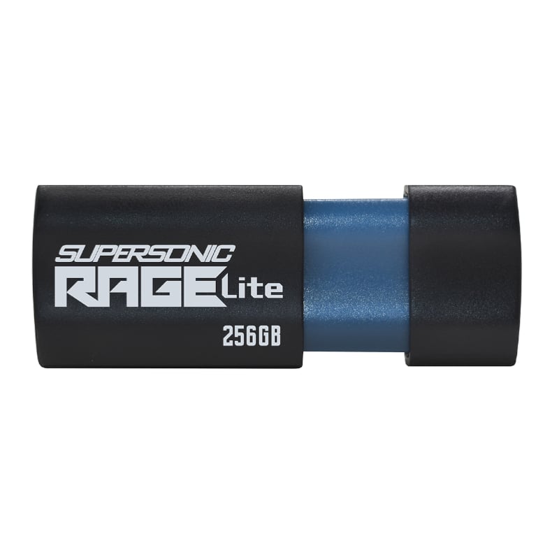 GUNMANSA Patriot Rage Lite 256GB USB3.2 Flash Drive - Black