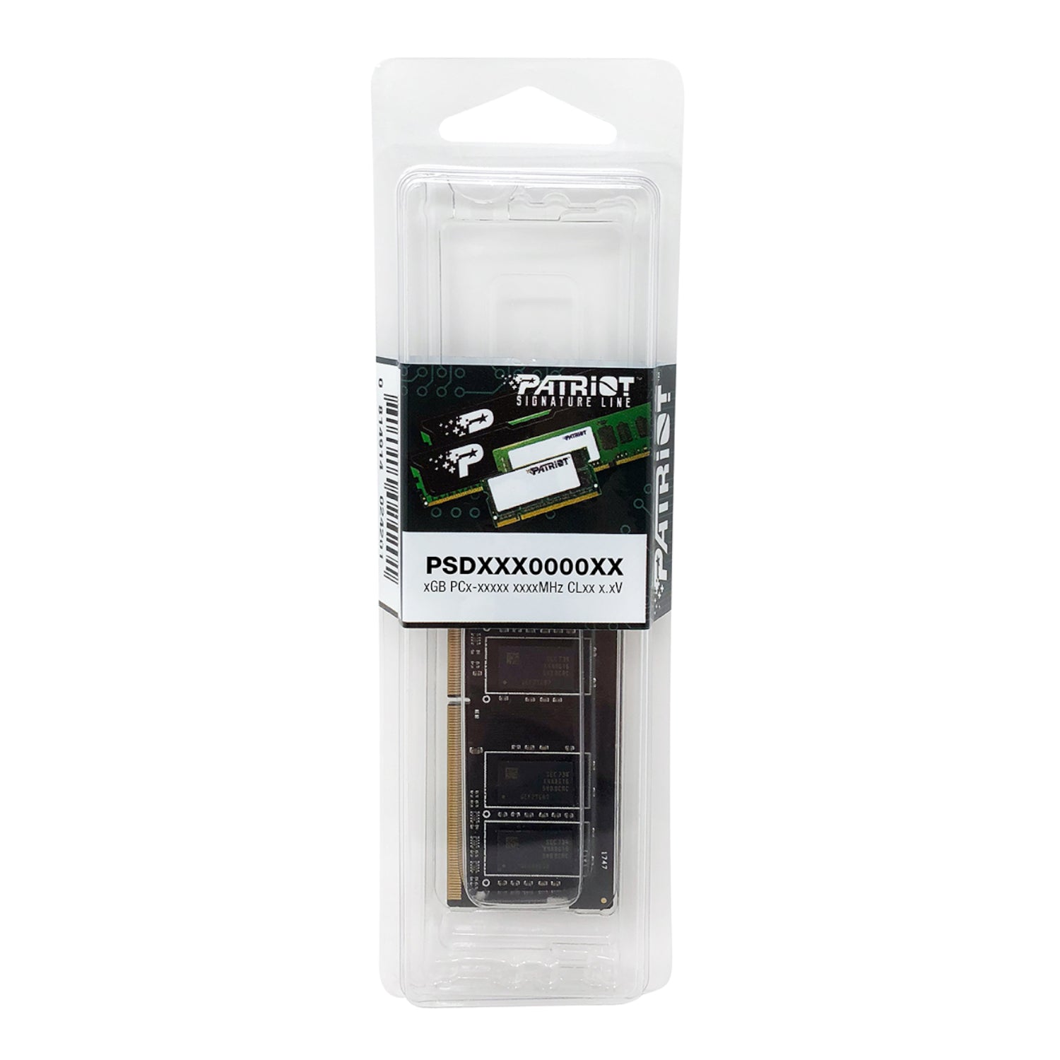GUNMANSA Patriot Signature Line 16GB 3200MHz DDR4 Single Rank SODIMM Notebook Memory