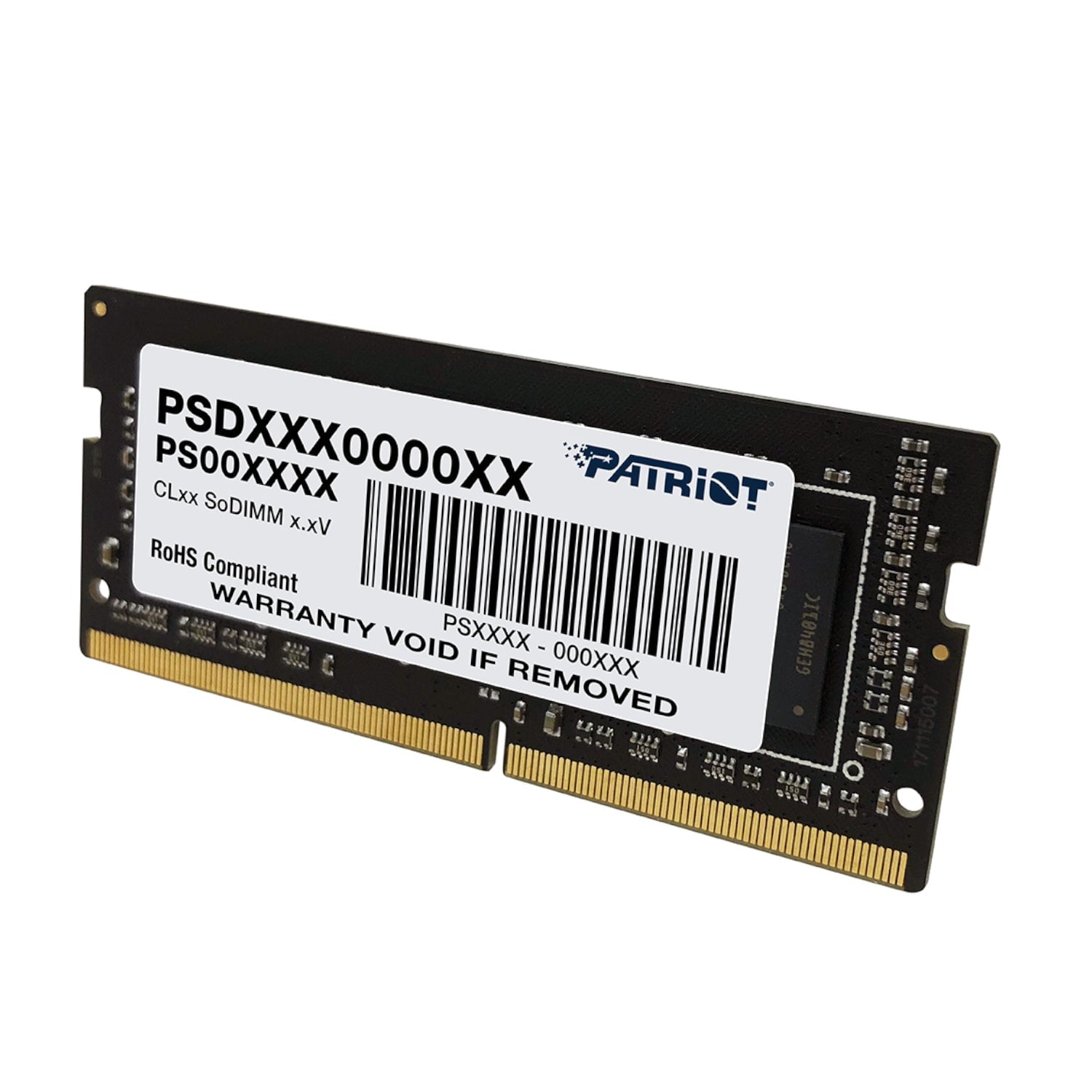 GUNMANSA Patriot Signature Line 16GB 3200MHz DDR4 Single Rank SODIMM Notebook Memory