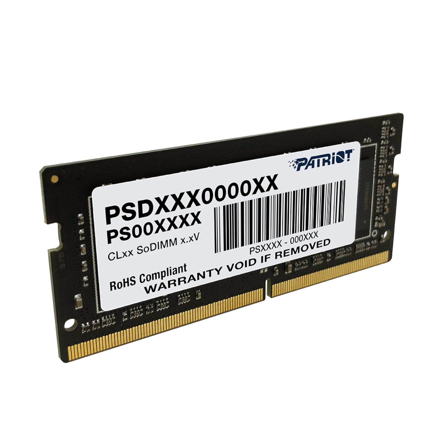 GUNMANSA Patriot Signature Line 16GB 3200MHz DDR4 Single Rank SODIMM Notebook Memory