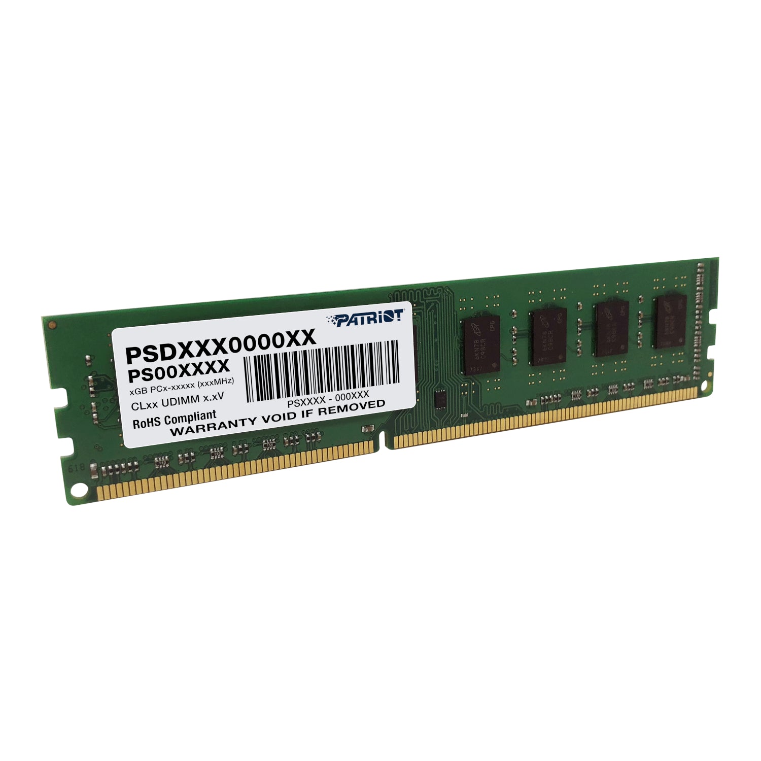 GUNMANSA Patriot Signature Line 4GB 1600MHz DDR3 Single Rank Desktop Memory