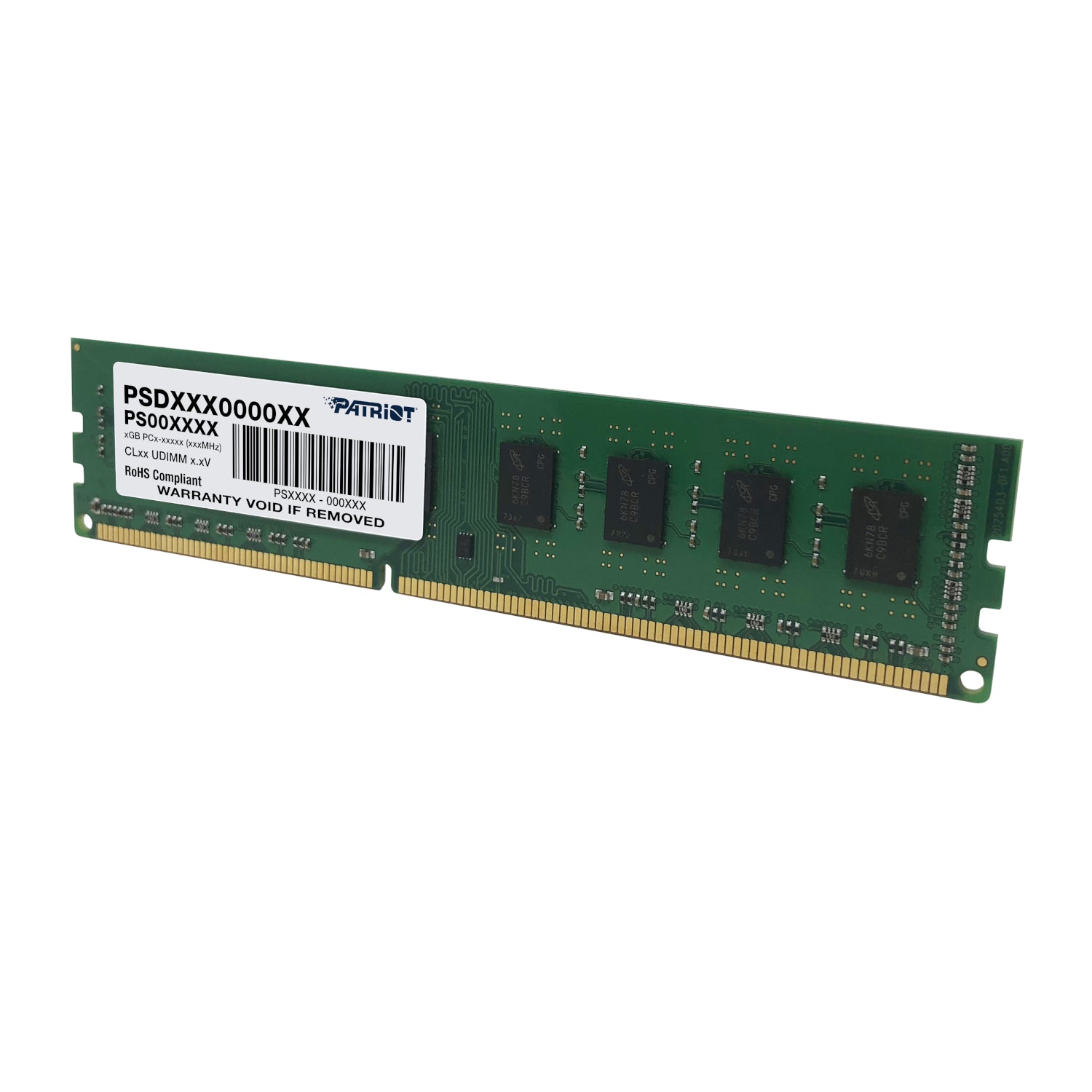 GUNMANSA Patriot Signature Line 4GB 1600MHz DDR3 Single Rank Desktop Memory