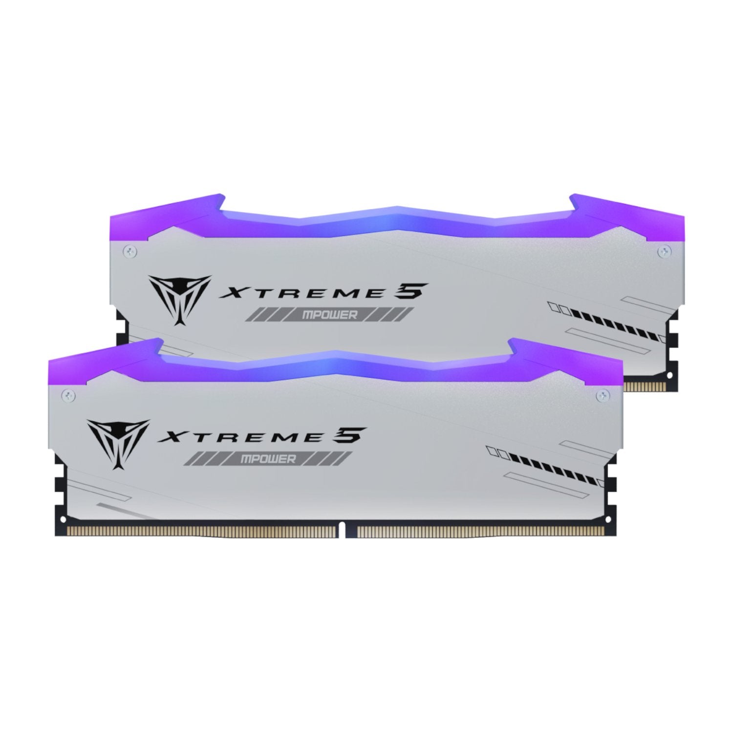 GUNMANSA Patriot Viper Xtreme 5 RGB MPower 32GB 6000MHz DDR5 Desktop Gaming Memory Kit - Silver