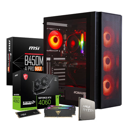 GUNMANSA PCBuilder AMD Ryzen 5 5600X BARRICADE Windows 11 Gaming PC