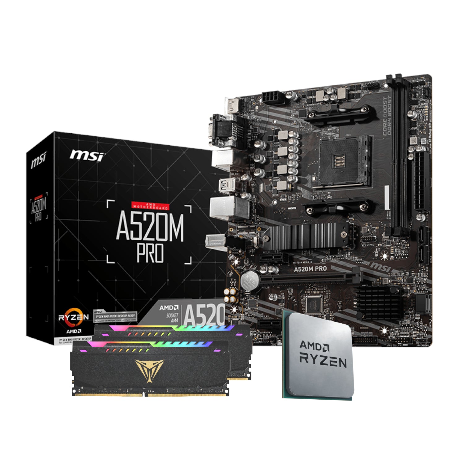 GUNMANSA PCBuilder AMD Ryzen 5 5600XT LEVEL UP Core Upgrade Kit