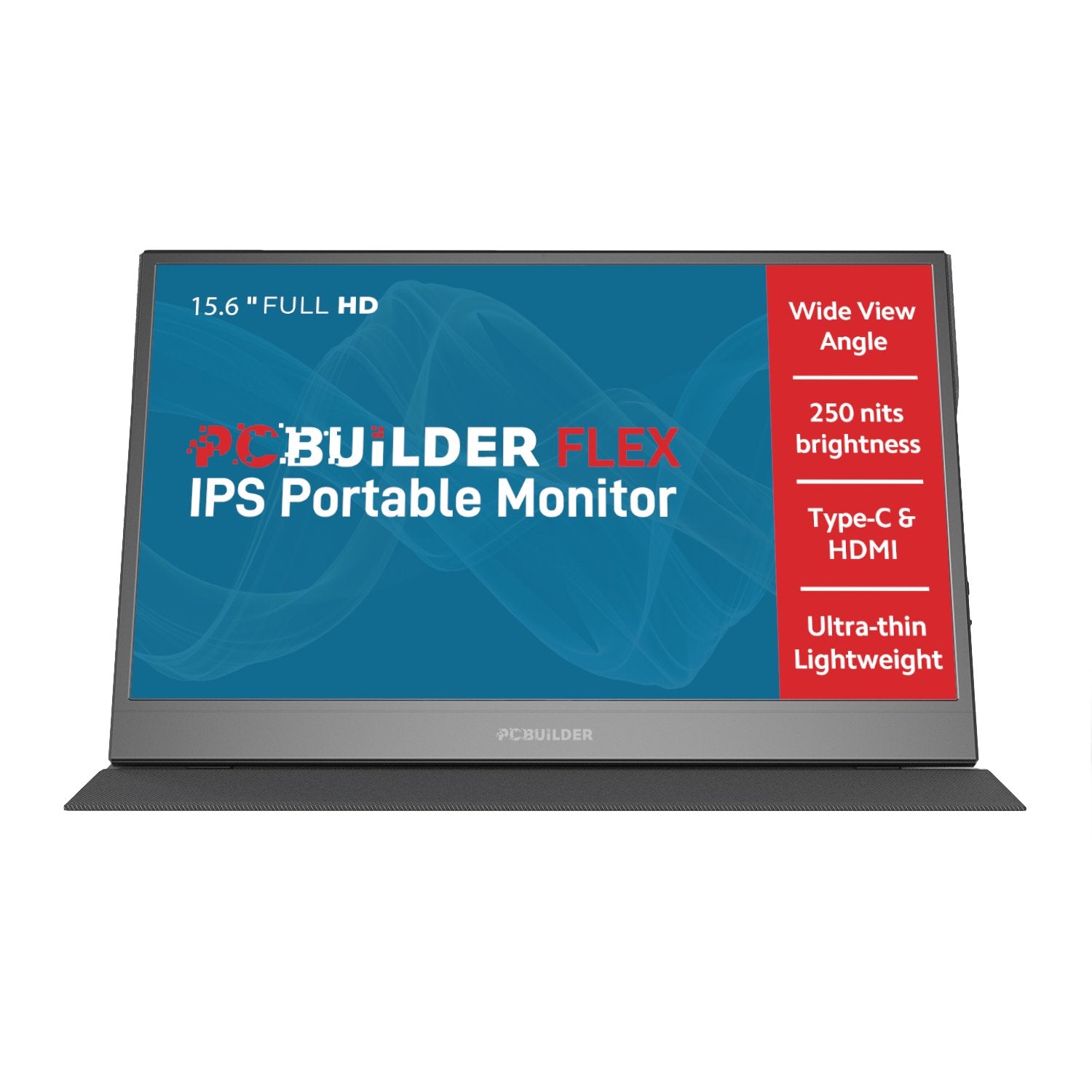 GUNMANSA PCBuilder FLEX 15.6" Full HD IPS Portable Monitor