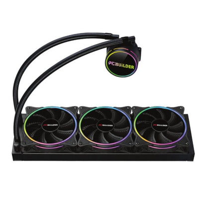 GUNMANSA PCBuilder Hydro Chill 360MM AIO Liquid CPU Cooler ARGB